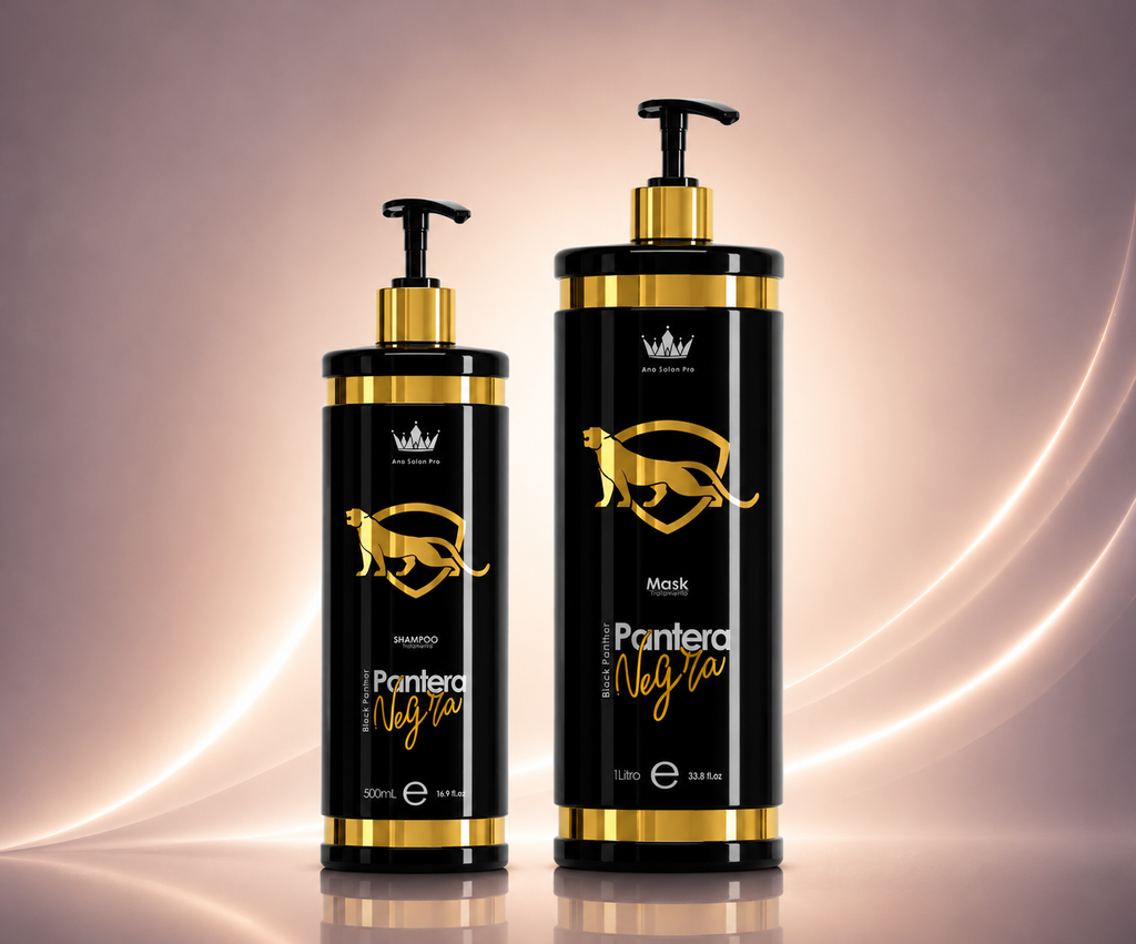 PANTERA GOLD STEP 1 and 2 Progressive Straightening Mask ANA PAULA